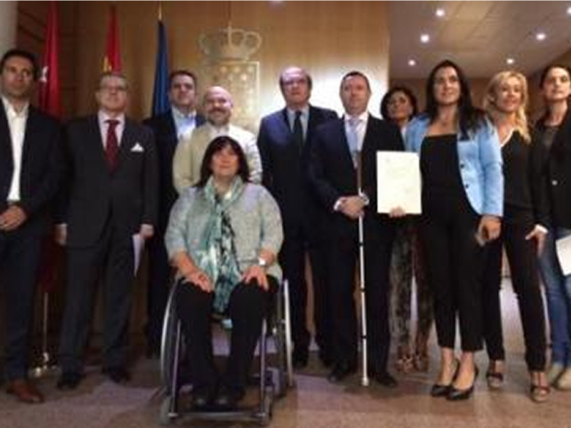 El grupo socialista de la asamblea de madrid registra una iniciativa legislativa para otorgar el voto a todas las personas con discapacidad