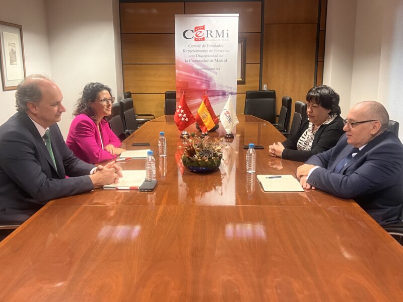 Reunión con el consejero de Digitalización de la Comunidad de Madrid