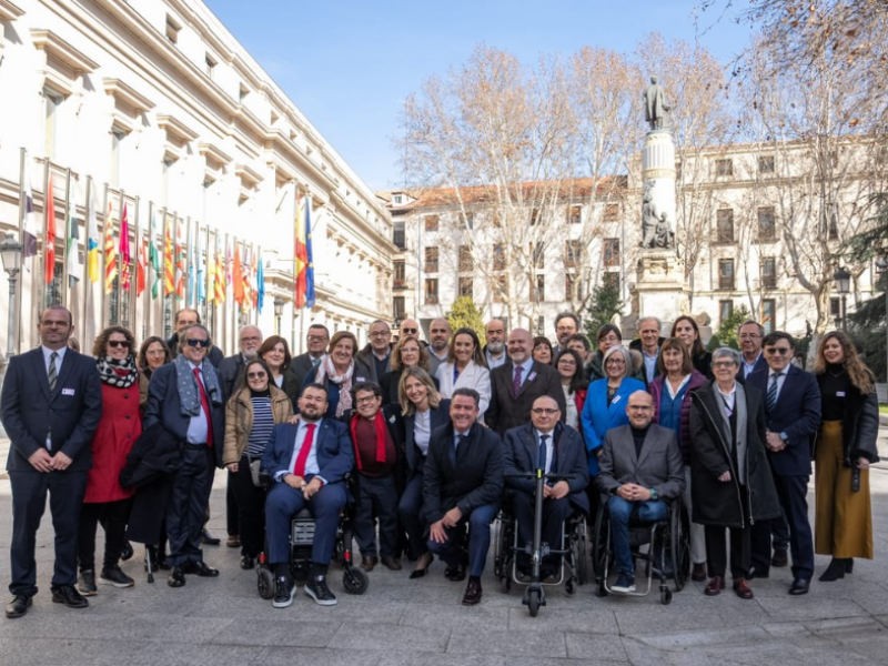 Pleno del Senado para la tramitación de la Proposición de Reforma del artículo 49 de la Constitución Española