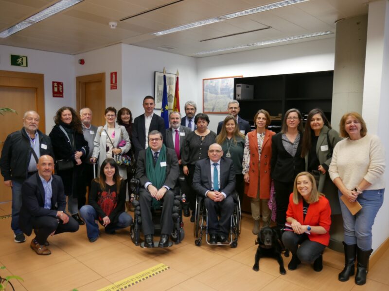 Encuentro con el portavoz del Grupo Parlamentario Socialista de la Asamblea de Madrid