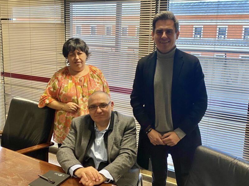 Reunión con el Grupo Municipal Socialista del Ayuntamiento de Madrid