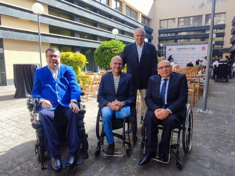 Acto de lanzamiento de la III edición de la campaña de visibilización “CaminEMos por la esclerosis múltiple”, de la Asociación Española de Esclerosis Múltiple (AEDEM-COCEMFE)