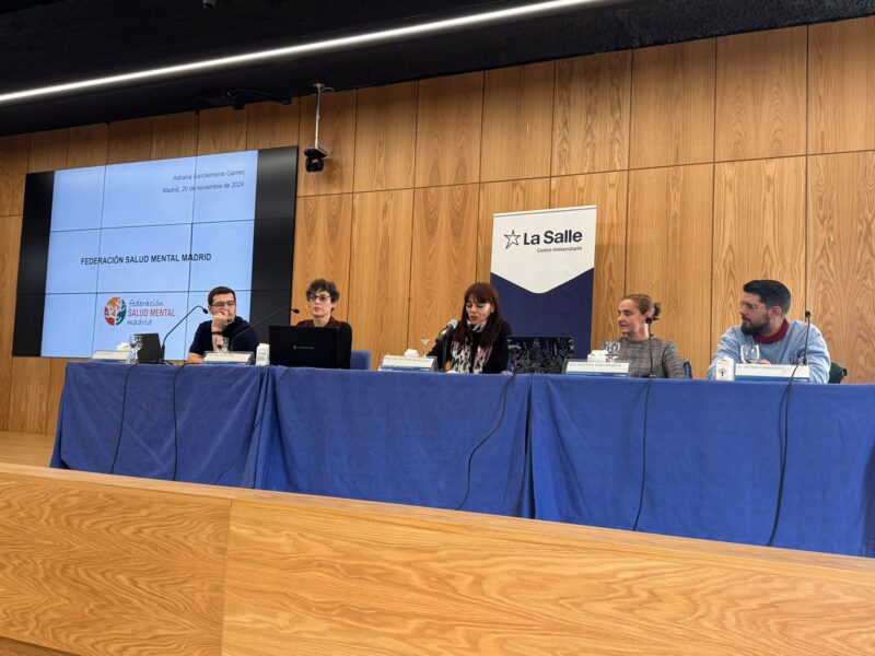 Mesa redonda: “Tu salud mental, la salud mental: cómo te afecta”, organizada por La Salle Madrid y CERMI Comunidad de Madrid