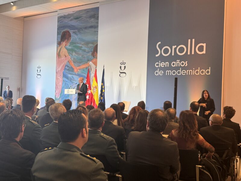 Acto con motivo del Día de la Constitución Española organizado por la Delegación del Gobierno de España en Madrid, en conmemoración del 46º aniversario de la Constitución Española