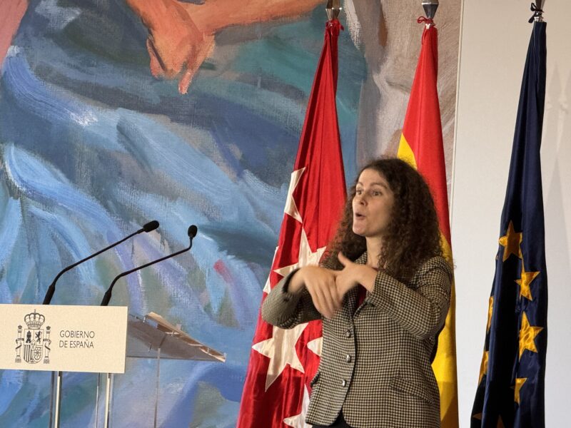 Acto con motivo del Día de la Constitución Española organizado por la Delegación del Gobierno de España en Madrid, en conmemoración del 46º aniversario de la Constitución Española