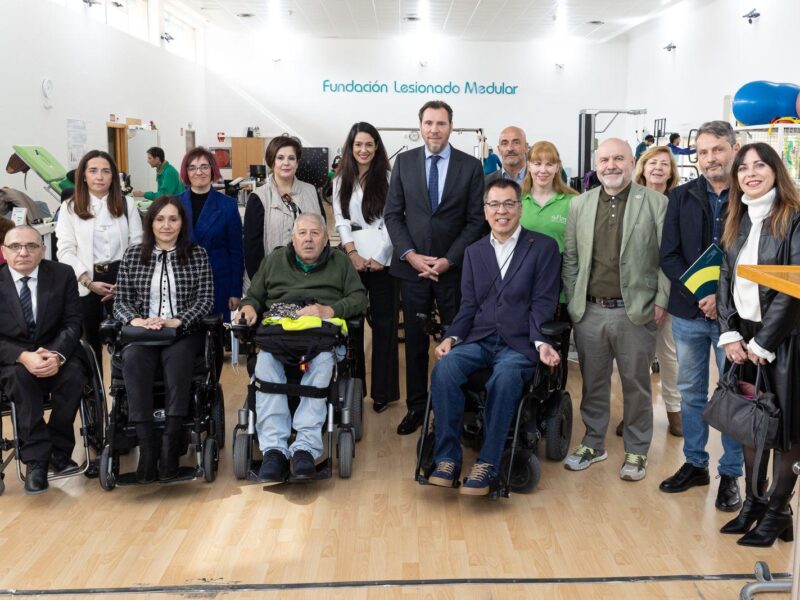 Encuentro de la Discapacidad organizado por la Fundación del Lesionado Medular, con la presencia del ministro de Transportes y Movilidad Sostenible de España