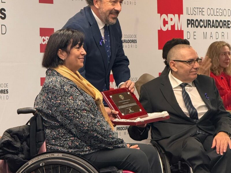 Acto de entrega del Premio Eulalia Ruiz de Clavijo del Ilustre Colegio de Procuradores de Madrid