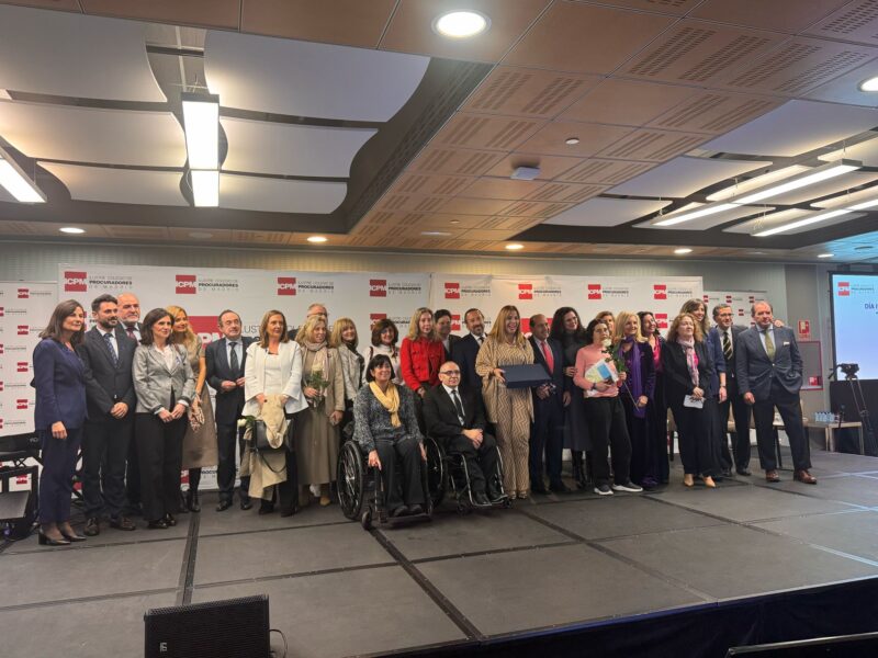 Acto de entrega del Premio Eulalia Ruiz de Clavijo del Ilustre Colegio de Procuradores de Madrid