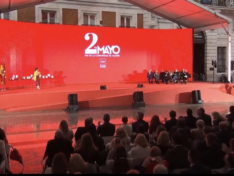 Acto institucional con motivo del 2 de Mayo, Día de la Comunidad de Madrid