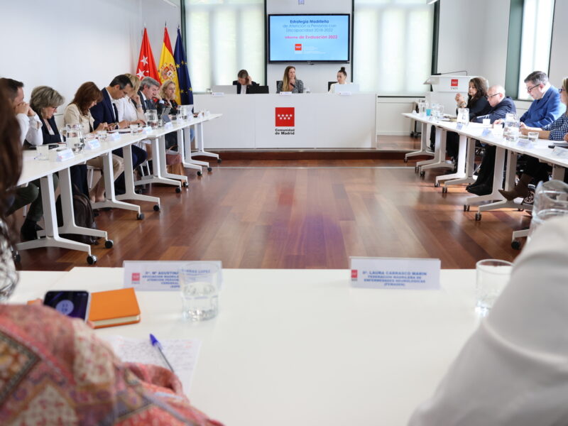 Pleno del Consejo Asesor de Personas con Discapacidad de la Comunidad de Madrid