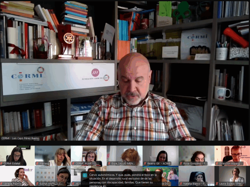 Red telemática de Gerentes de Entidades del CERMI Estatal