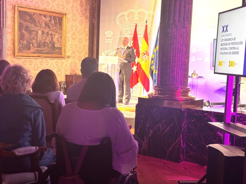 Acto de entrega de las Medallas a la Promoción de los Valores de Igualdad en la Comunidad de Madrid, de la Delegación del Gobierno en la Comunidad de Madrid