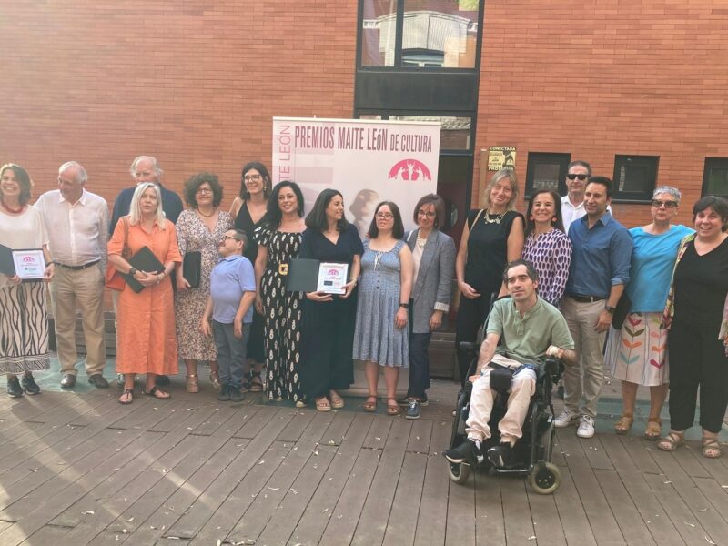 Acto de entrega de los Premios Mayte León de Cultura 2025, de la Fundación Psico Ballet Maite León