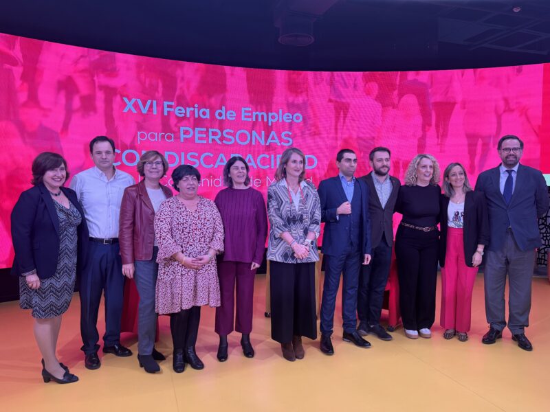 Jornada de presentación de la XVI Feria de Empleo para Personas con Discapacidad de la Comunidad de Madrid