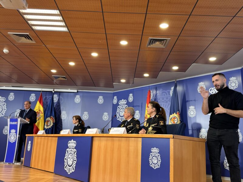 Acto de presentación de la Oficina Nacional de Accesibilidad de la Dirección General de la Policía
