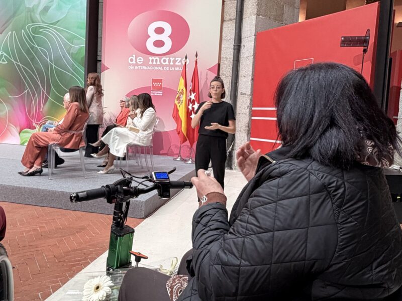 Acto institucional de la Comunidad de Madrid con motivo del Día Internacional de la Mujer