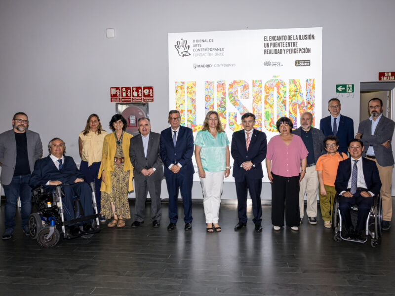 Inauguración en Madrid de la X edición de la Bienal de Arte Contemporáneo de Fundación ONCE