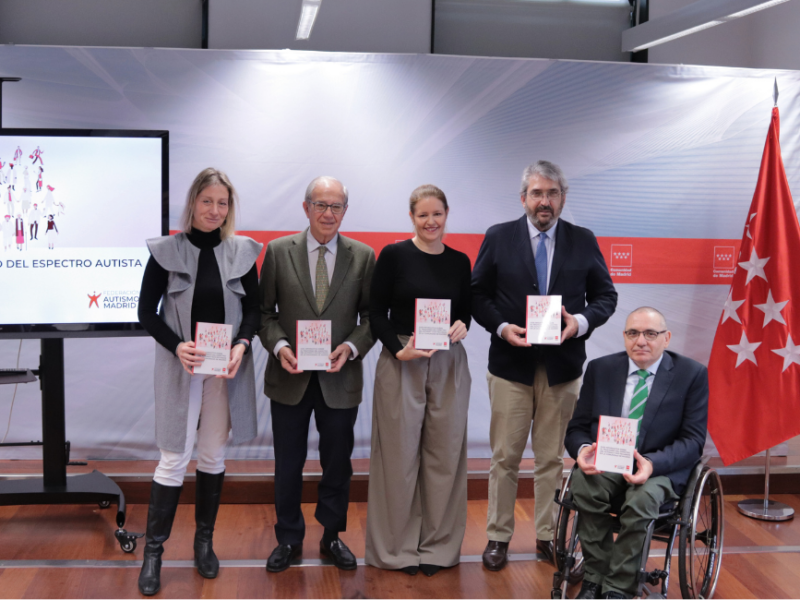 Acto de presentación de la “Guía informativa sobre el Trastorno del espectro del Autismo y sus recursos en la Comunidad de Madrid”, organizado por Autismo Madrid