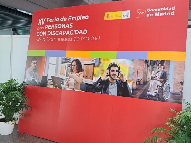 XV Feria de Empleo para Personas con Discapacidad de la Comunidad de Madrid