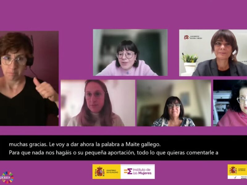 Observatorio telemático sobre Feminismo y Discapacidad el impacto del cambio climático en las mujeres, organizado por la Fundación CERMI Mujeres
