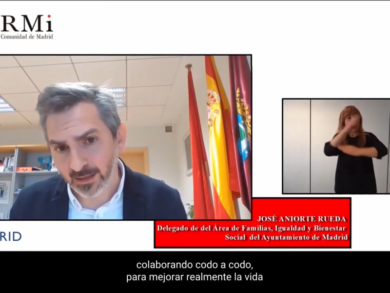 Seminario web 'Presentación de Acciones 2020 de CERMI Comunidad de Madrid'