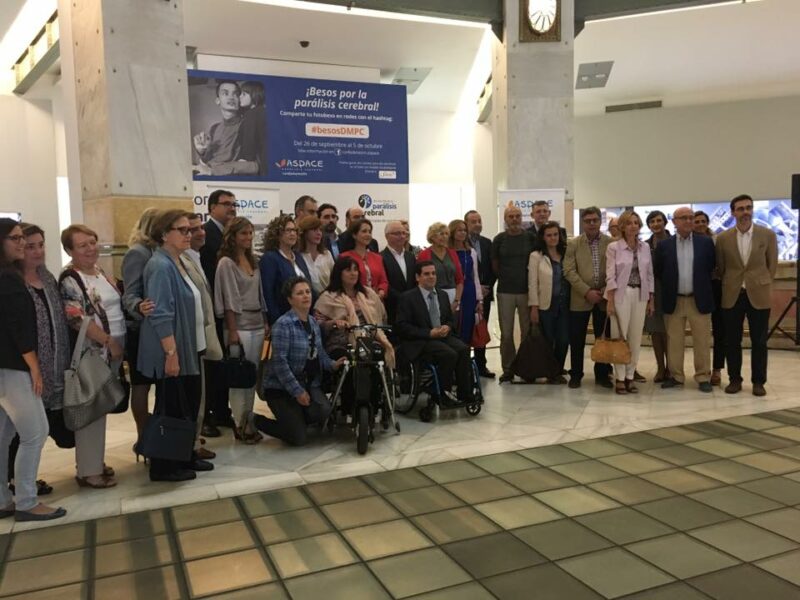 Recepción del Ayuntamiento de Madrid a Aspace Madrid y Confederación Aspace, por la celebración en Madrid del Congreso de Parálisis Cerebral 2016