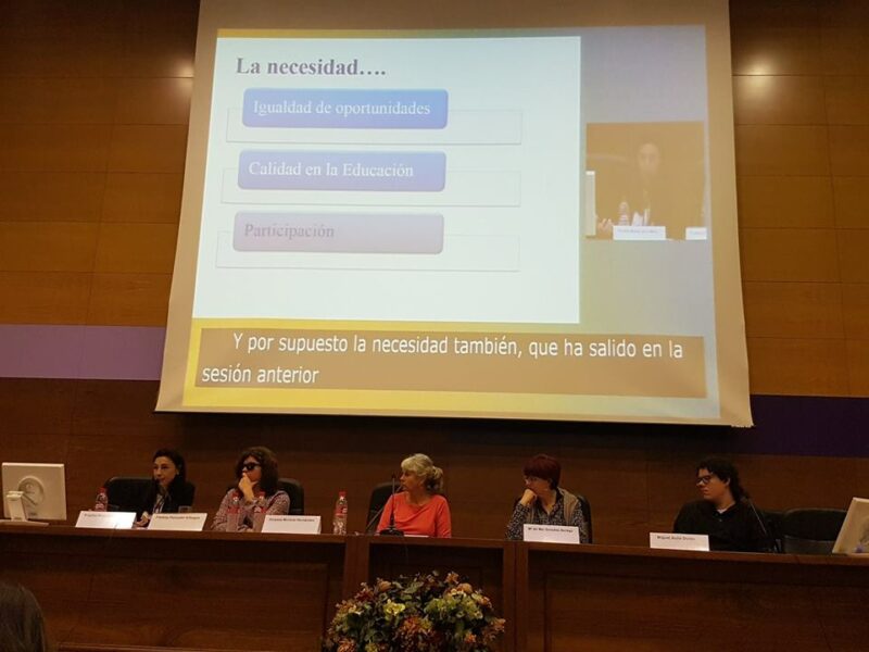 Jornada Desafíos para una vida de calidad con equidad para las personas con discapacidad, en la Universidad Autónoma de Madrid