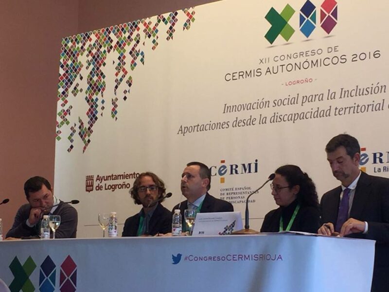 XII Congreso de CERMIs Autonómicos, organizado por el Cermi Estatal y el CERMI La Rioja