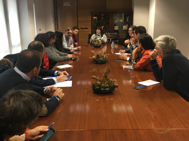 Encuentro con el portavoz y la portavoz de Ciudadanos en la Asamblea de Madrid y en el Ayuntamiento de Madrid