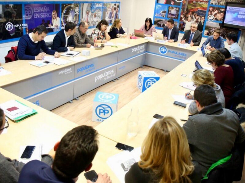 Sala de tuits del PP Madrid sobre la Tarjeta Social