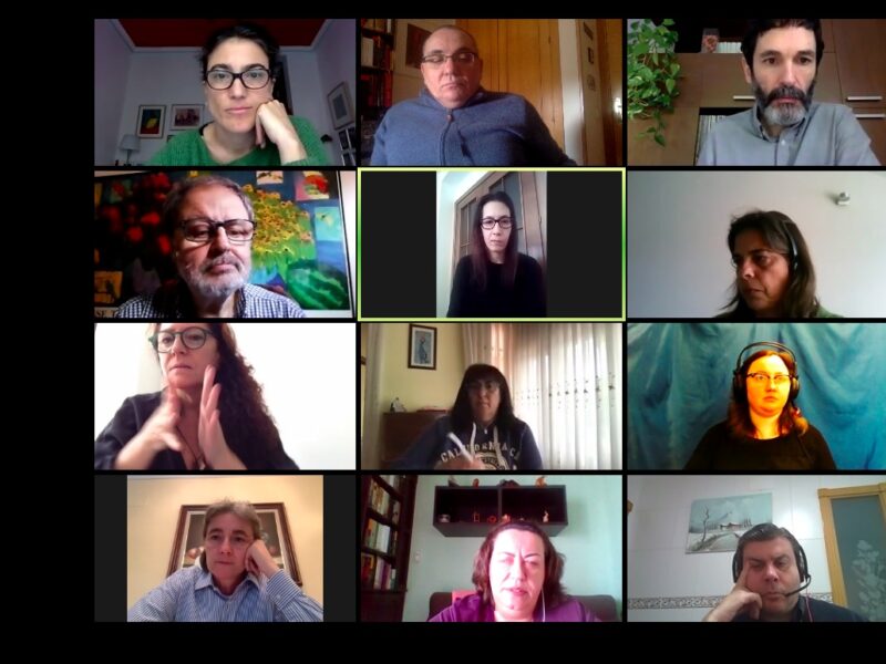 Reunión telemática con el Grupo Municipal de Mas Madrid del Ayuntamiento de Madrid
