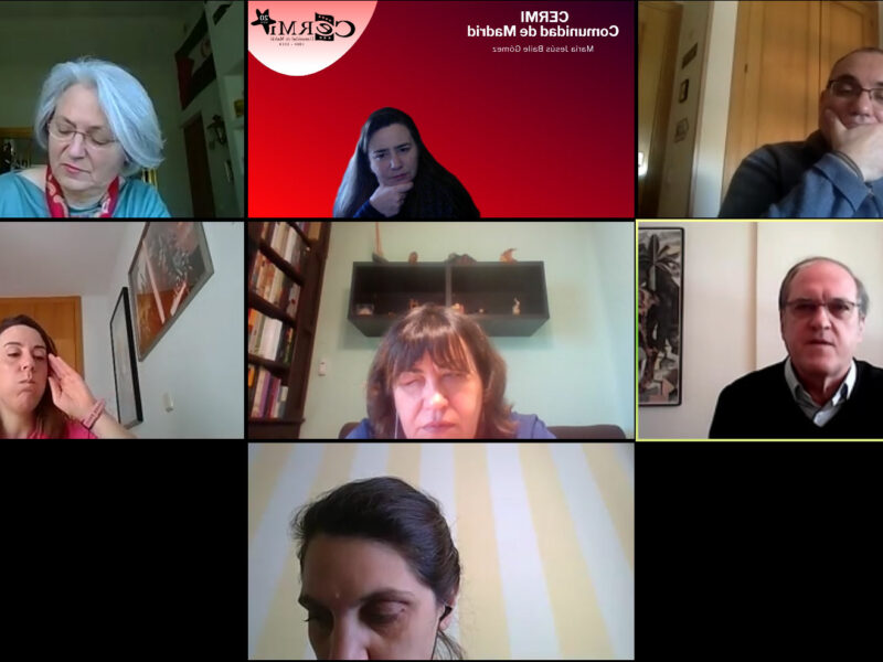 Reunión telemática con el portavoz del Grupo Parlamentario Socialista de la Asamblea de Madrid