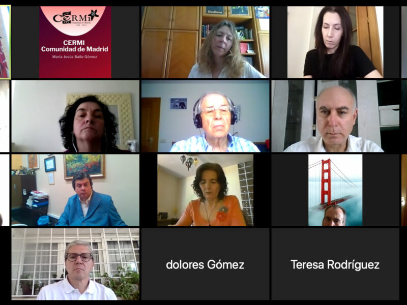 Reunión telemática con el viceconsejero de Políticas Sociales, Familias, Infancia y Natalidad de la Comunidad de Madrid