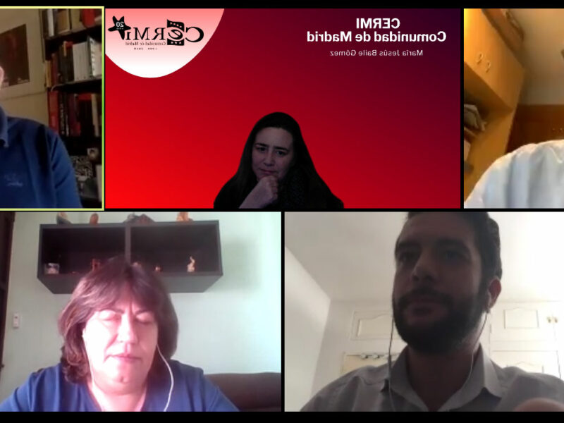 Reunión telemática con el portavoz del Grupo Parlamentario Ciudadanos de la Asamblea de Madrid