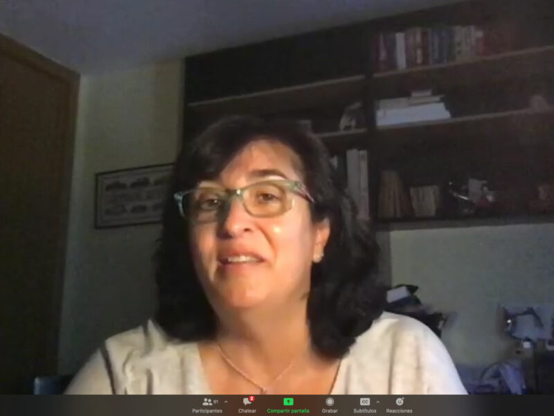 Intervención en el XI webinario ‘No Estás Sola’ de la Fundación CERMI Mujeres: Las Mujeres y la Discapacidad frente a la Reconstrucción