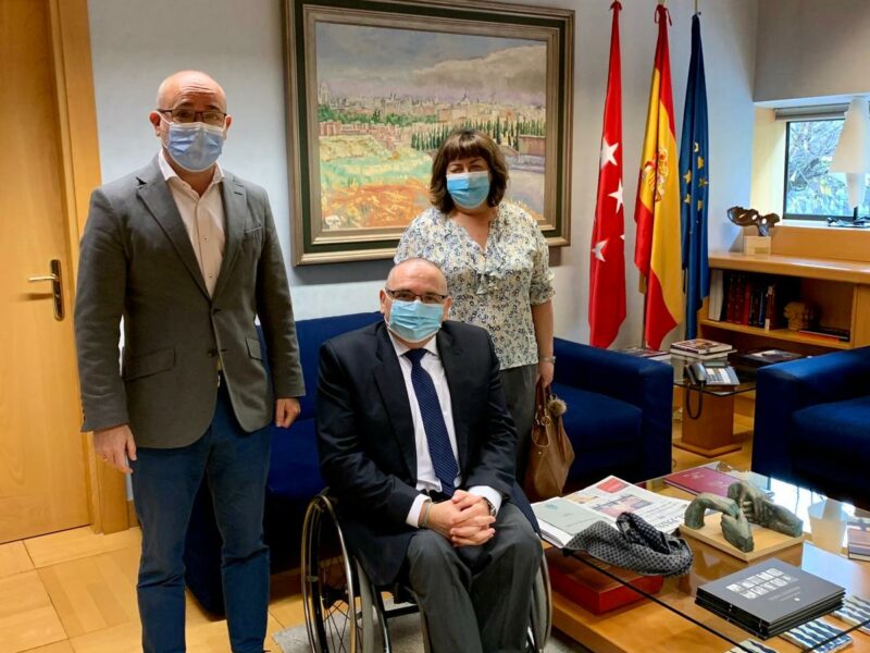 Reunión con el presidente de la Asamblea de Madrid