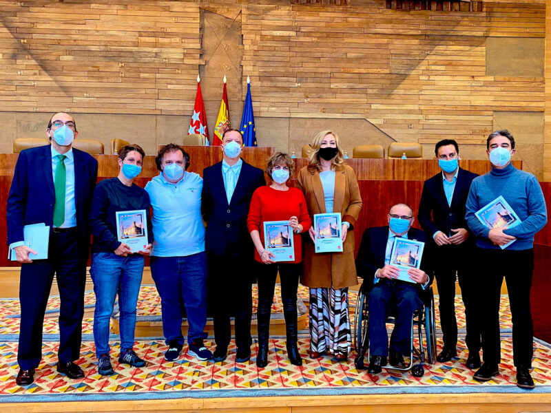 Acto 'Diputados por un Día' en la Asamblea de Madrid, organizado por Plena Inclusión Madrid