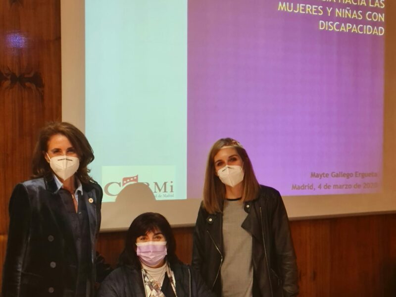 Ponencia sobre Mujer y Discapacidad en el Máster sobre investigación y cuidados de enfermería en la Universidad Autónoma de Madrid