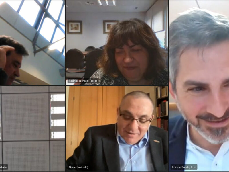 Reunión telemática con el Delegado de Familias y Bienestar Social del Ayuntamiento de Madrid