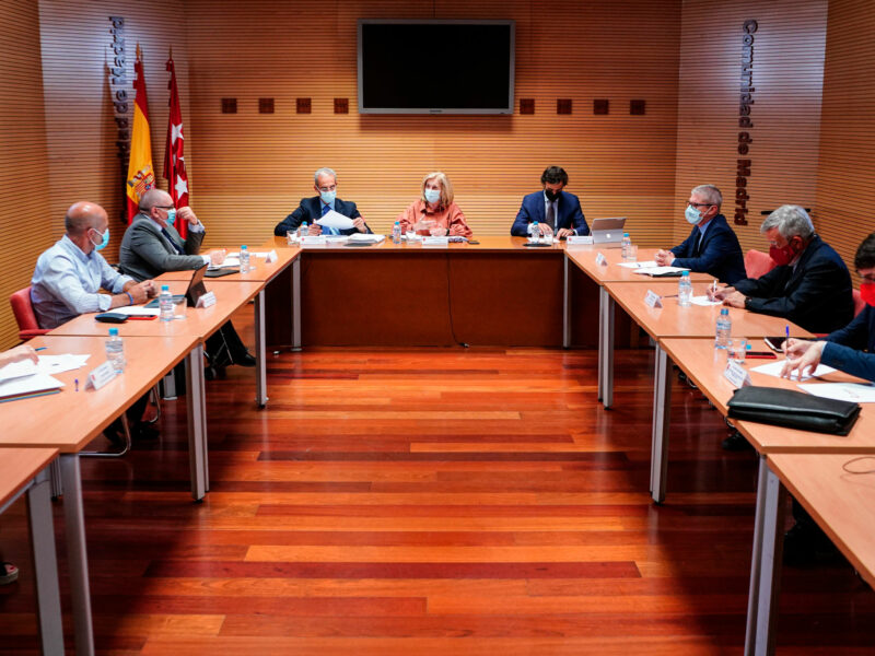 Mesa de trabajo con el Tercer Sector, de la Consejería de Familia, Juventud y Política Social de la Comunidad de Madrid