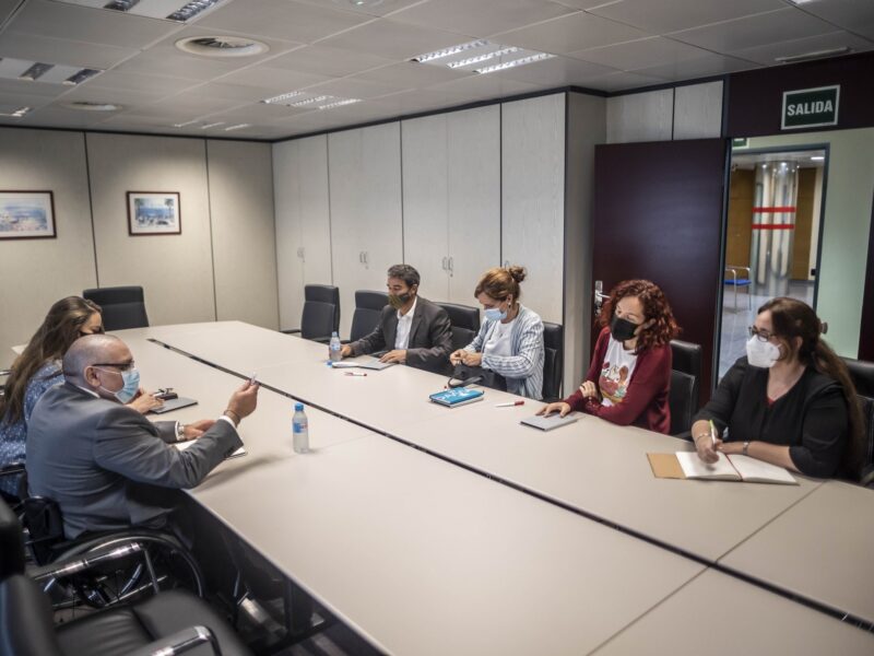Reunión con la portavoz del Grupo Parlamentario Más Madrid en la Asamblea de Madrid