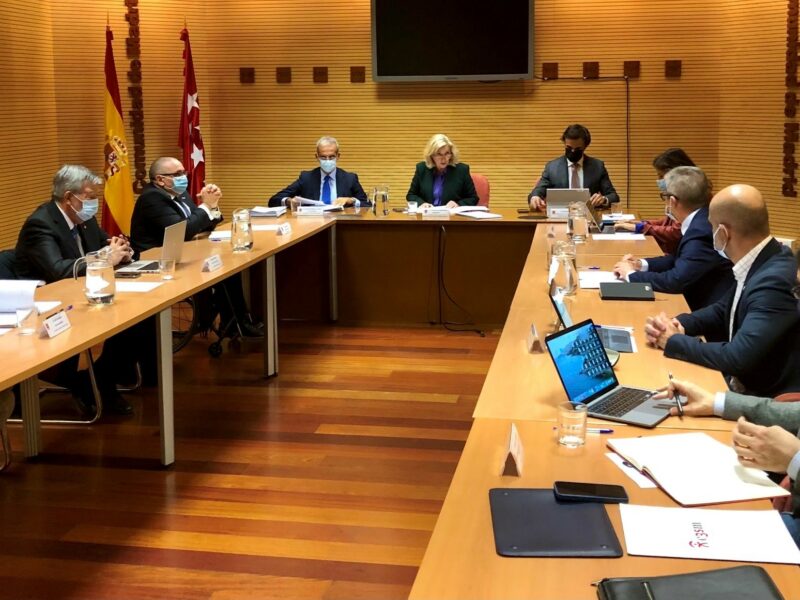 Mesa de trabajo con el Tercer Sector, de la Consejería de Familia, Juventud y Política Social de la Comunidad de Madrid