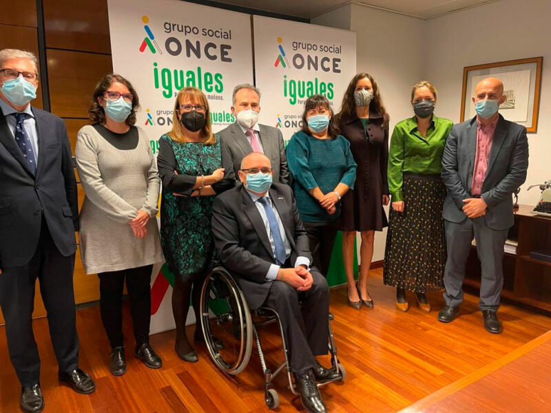 Reunión del Jurado de los Premios Solidarios de ONCE Madrid "Edición especial 2021"