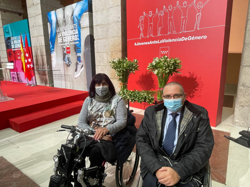 Acto conmemorativo del Día Internacional de la Eliminación de la Violencia contra la Mujer, por parte de la Comunidad de Madrid