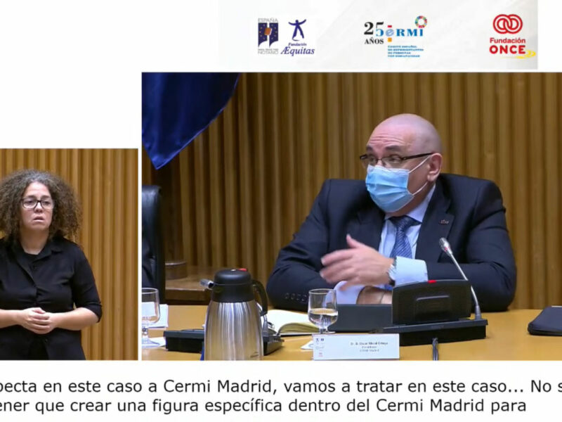 Jornada “La nueva Ley 8/2021 por la que se reforma la legislación civil y procesal para el apoyo a las personas con discapacidad”, de CERMI, F. ONCE y F. Aequitas