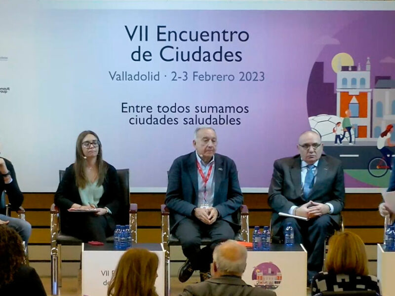 Intervención en el VII Encuentro de Ciudades para la seguridad vial y la movilidad sostenible en Valladolid, organizado por la Dirección General de Tráfico