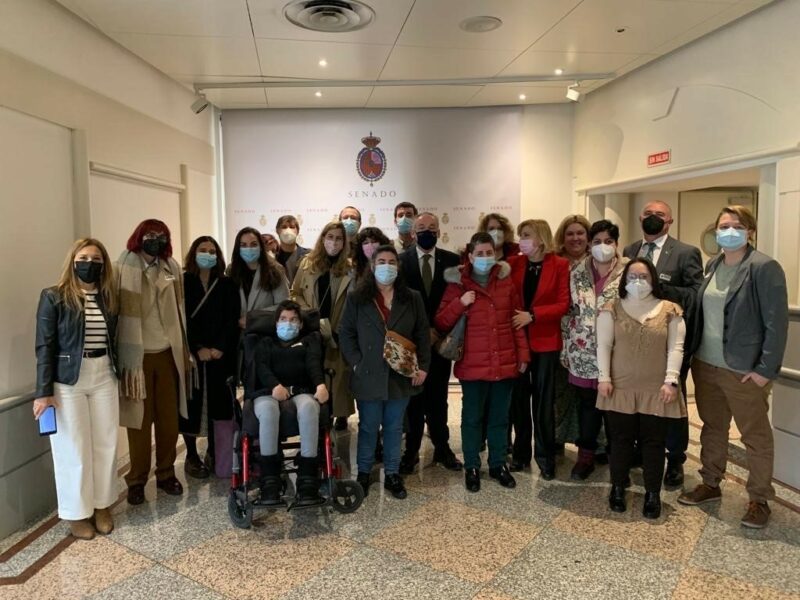 Asistencia al Debate en el Senado de la modificación de la Ley General de Derechos de las Personas con Discapacidad y de su inclusión social, para incluir la accesibilidad cognitiva