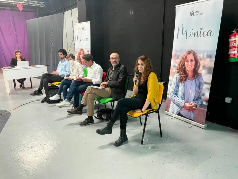 Intervención en la Jornada "Retos y oportunidades de Empleo para personas con discapacidad. Más Empleo", organizada por Mas Madrid