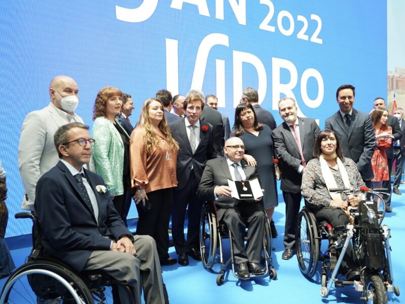 Acto de entrega de la Medalla de Madrid a CERMI Comunidad de Madrid
