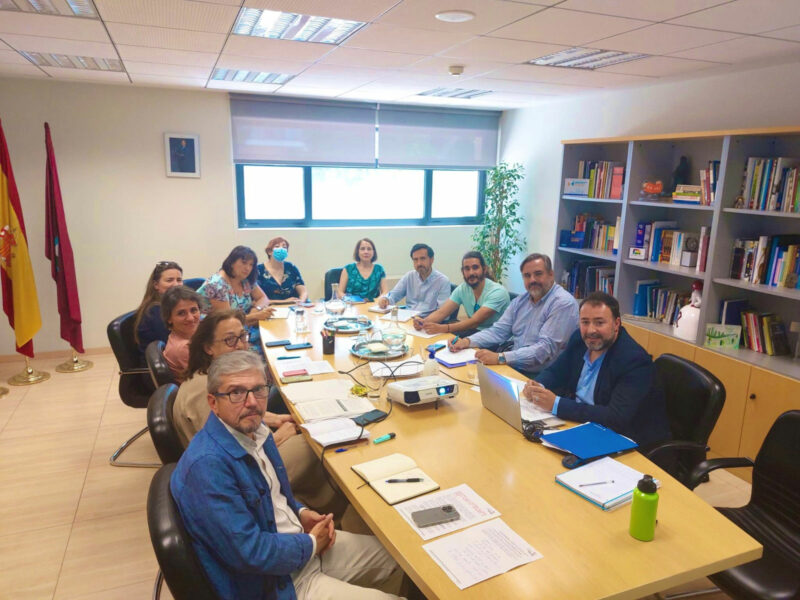 Reunión de trabajo con el Coordinador General de Familias, Igualdad y Bienestar Social del Ayuntamiento de Madrid y la PTSCM
